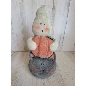 Halloween ghost crazy mountain pumpkin cat beaded unique home decor